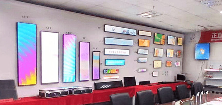 深圳如新電子LCD液晶顯示屏的特點:條形屏,高亮屏,小尺寸液晶屏